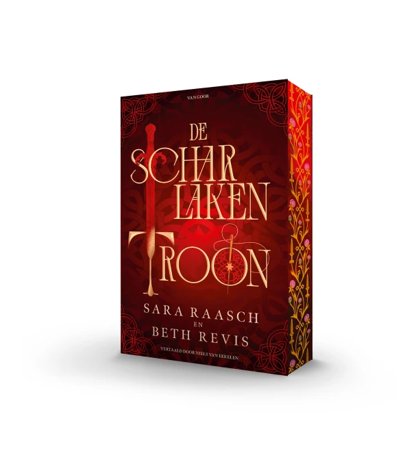 De scharlaken troon – Sara Raasch – boek cover