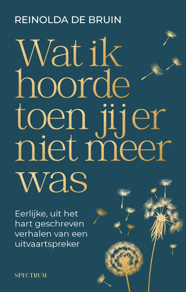 Wat ik hoorde toen jij er niet meer was – Reinolda de Bruin – boek cover