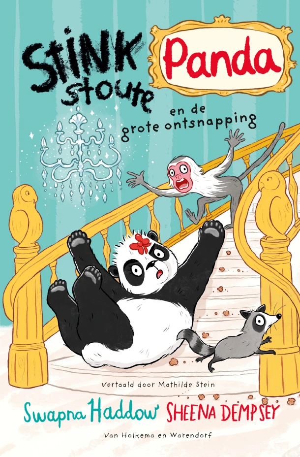 Stinkstoute panda en de grote ontsnapping – Swapna Haddow – boek cover