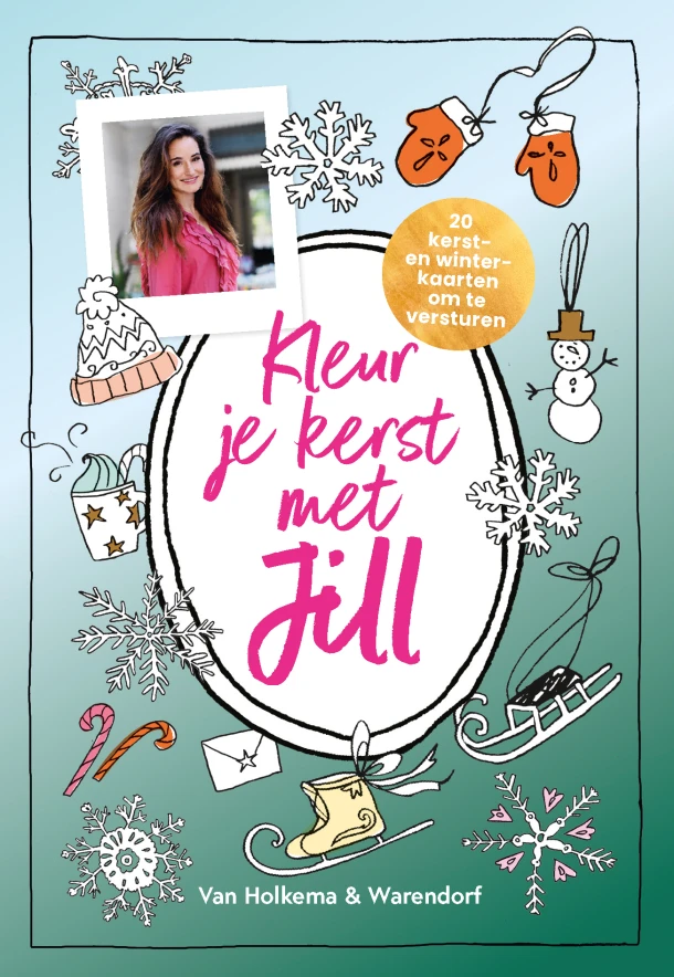 Kleur je kerst met Jill – Jill Schirnhofer – boek cover