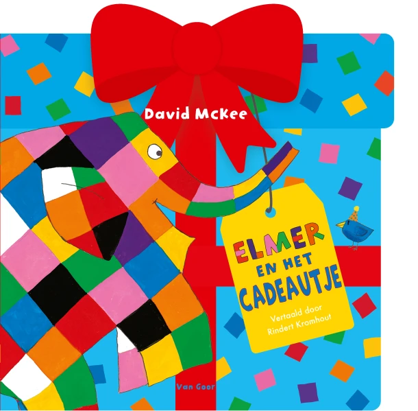 Elmer en het cadeautje – David McKee – boek cover