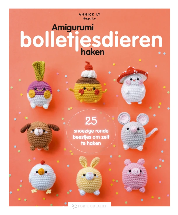 Amigurumi bolletjesdieren haken – Annick Ly – boek cover