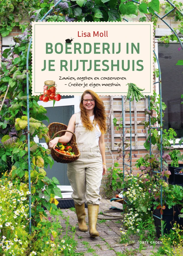Boerderij in je rijtjeshuis – Lisa Moll – boek cover