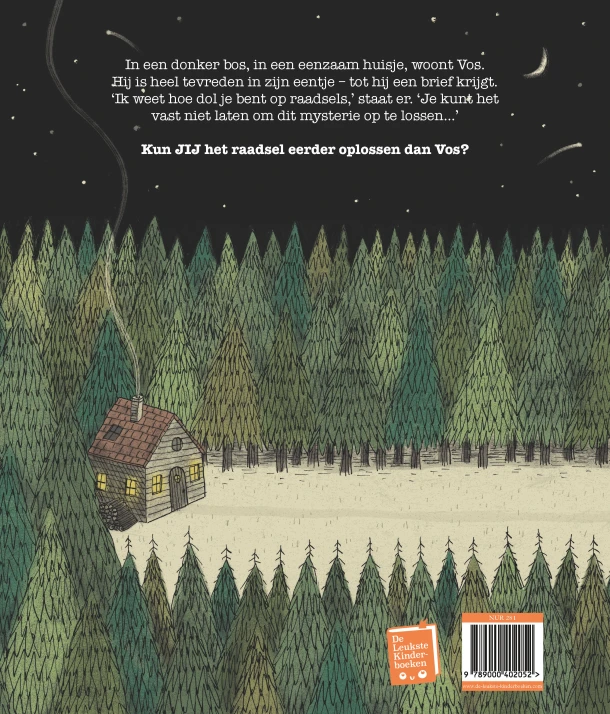 Vos en de geheimzinnige brief – Alex Griffiths – boek cover