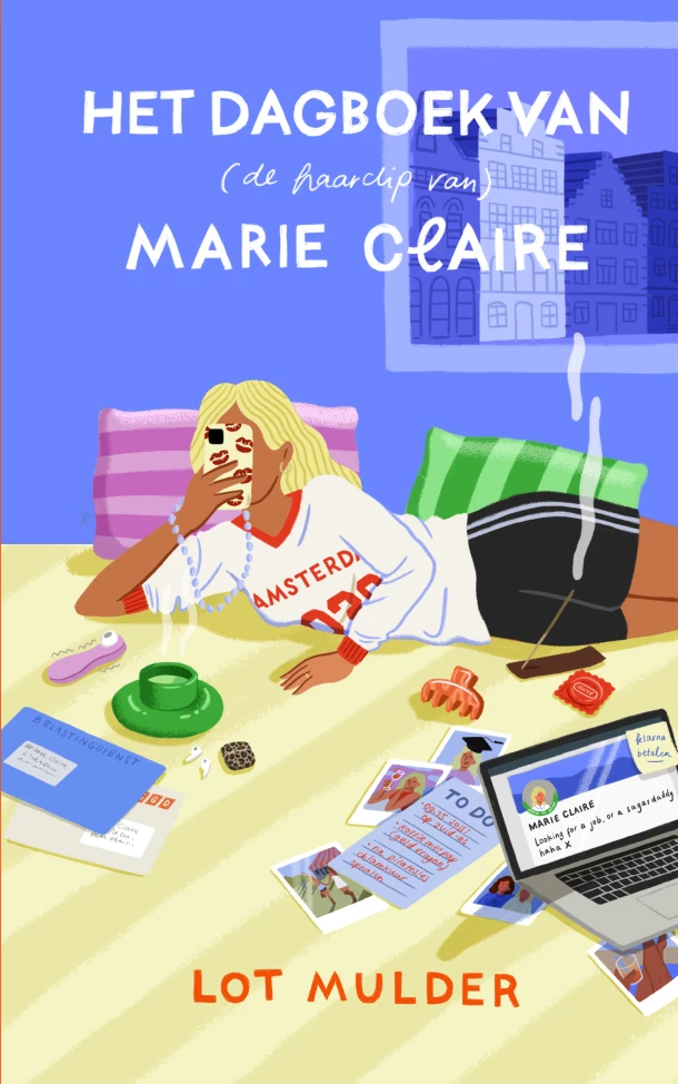 Het dagboek van (de haarclip van) Marie Claire – De haarclip van Marie Claire – boek cover