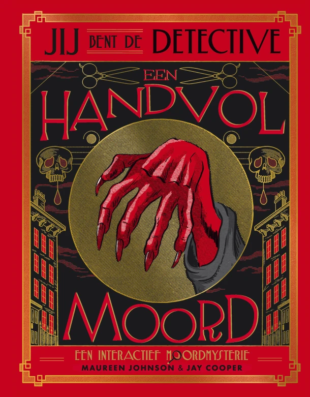 Jij bent de detective - Een handvol moord – Maureen Johnson – boek cover