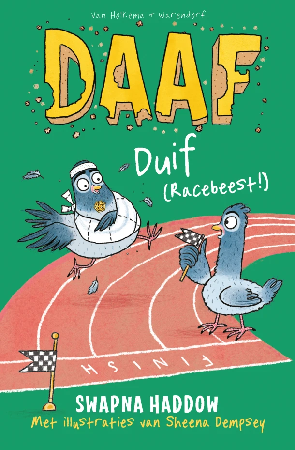Daaf Duif (Racebeest!) – Swapna Haddow – boek cover