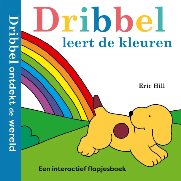 Dribbel leert de kleuren – Eric Hill – boek cover