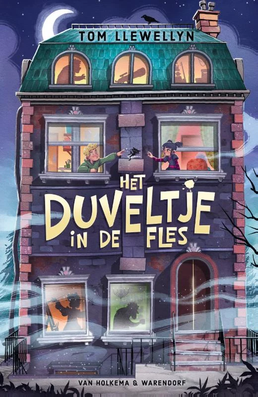 Het duveltje in de fles – Tom Llewellyn – boek cover