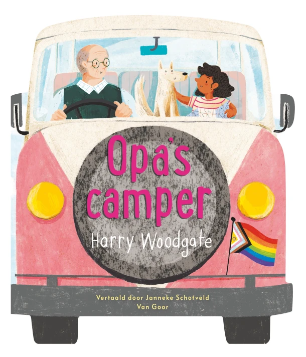 Opa's camper – Harry Woodgate – boek cover