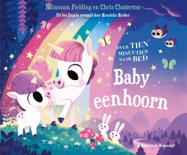 baby-eenhoorn – Rhiannon Fielding – boek cover