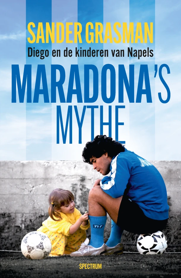 Maradona's mythe – Sander Grasman – boek cover