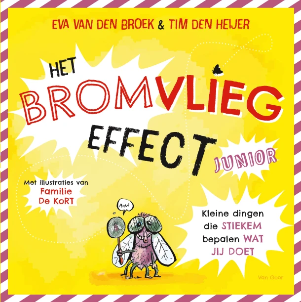 Het bromvliegeffect junior – Eva van den Broek – boek cover