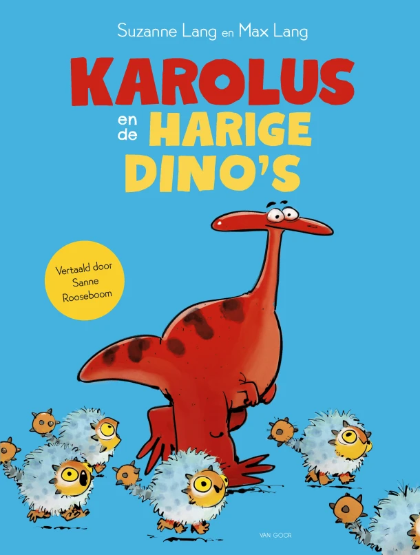 Karolus en de harige dino's – Suzanne Lang – boek cover