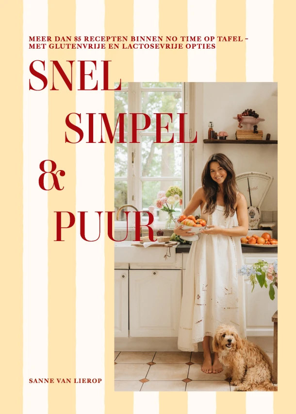 Snel, simpel & puur – Sanne van Lierop – boek cover