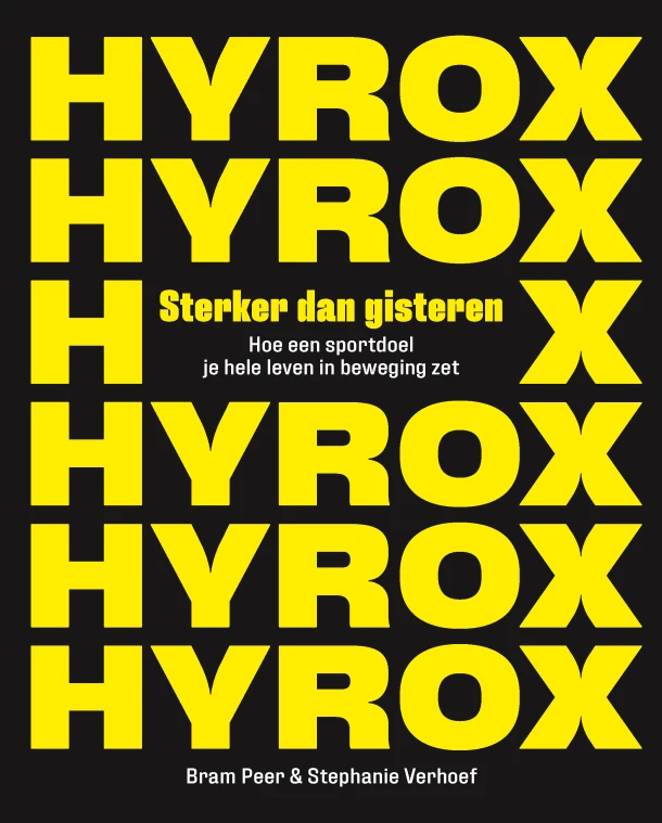 HYROX. Sterker dan gisteren – Stephanie Verhoef – boek cover
