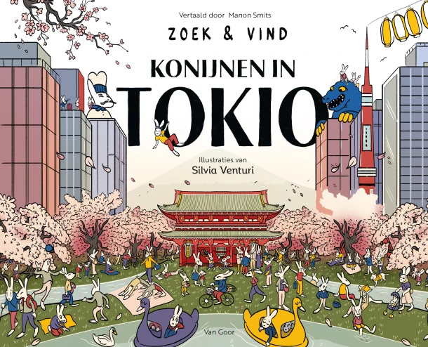 Konijnen in Tokio – Silvia Venturi – boek cover