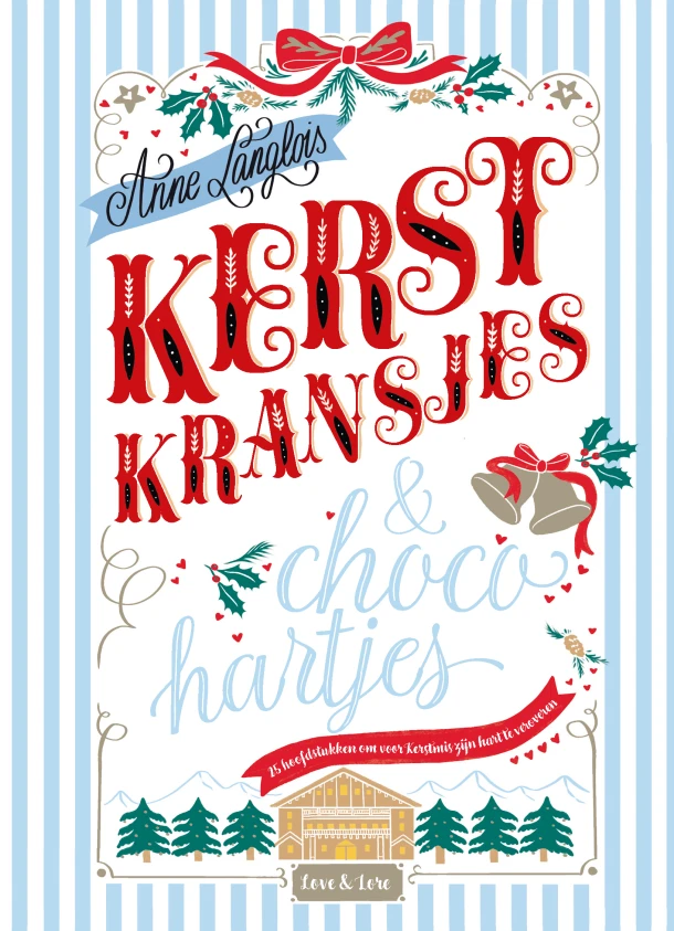 Kerstkransjes en chocohartjes – Anne Langlois – boek cover