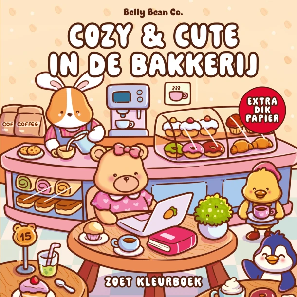 Cozy & cute in de bakkerij – Belly Bean Co. – boek cover