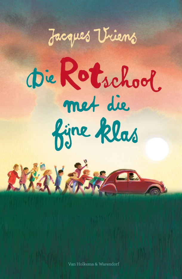 Die rotschool met die fijne klas – Jacques Vriens – boek cover