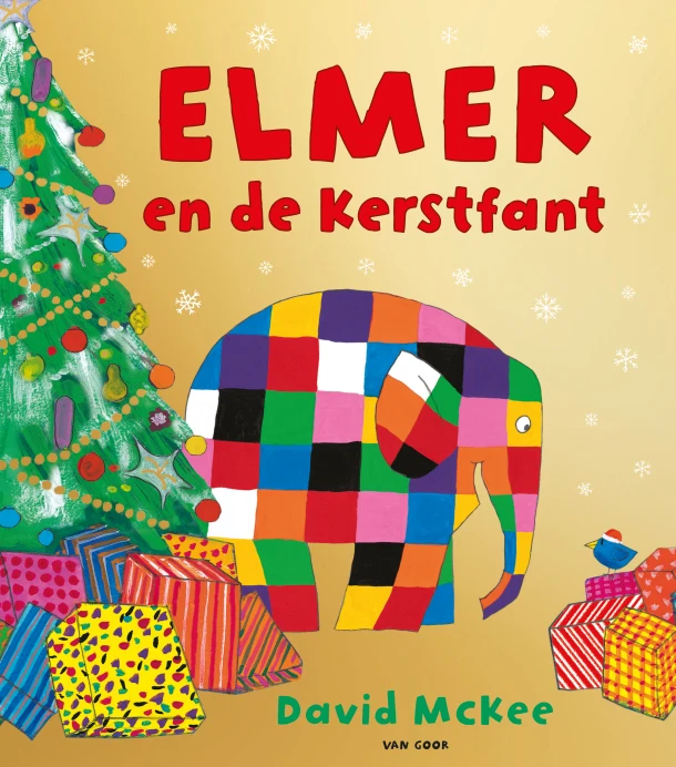 Elmer en de Kerstfant – David McKee – boek cover