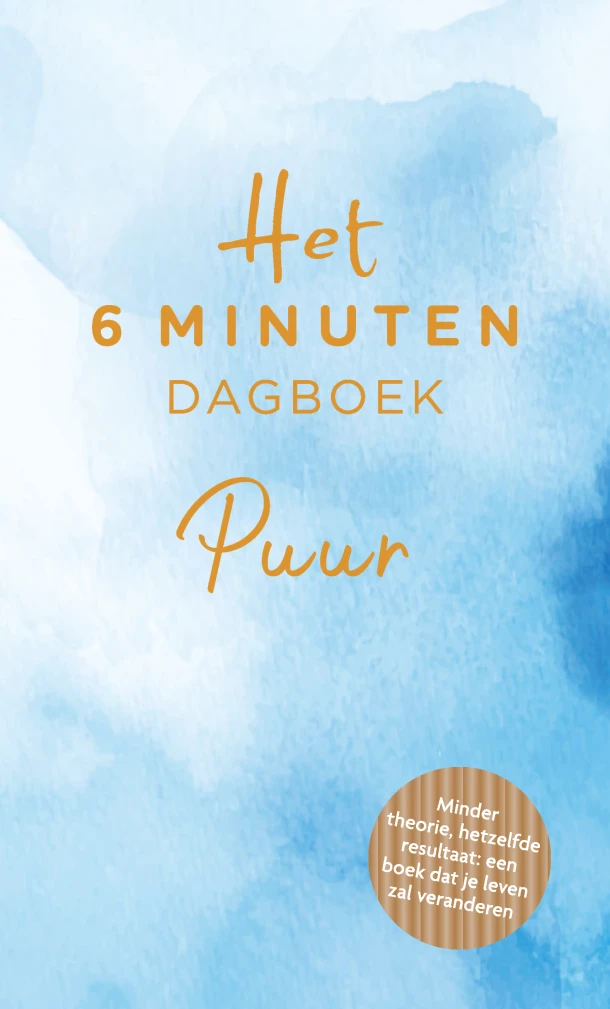 Het 6 minuten dagboek PUUR – Dominik Spenst – boek cover