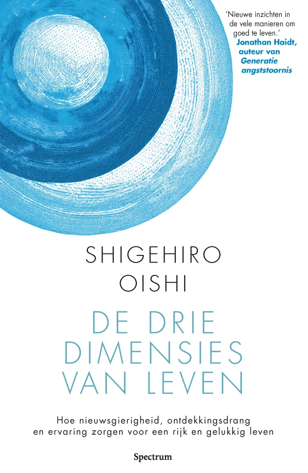 De drie dimensies van leven – Shigehiro Oishi – boek cover
