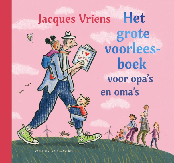 Het grote voorleesboek voor opa's en oma's – Jacques Vriens – boek cover