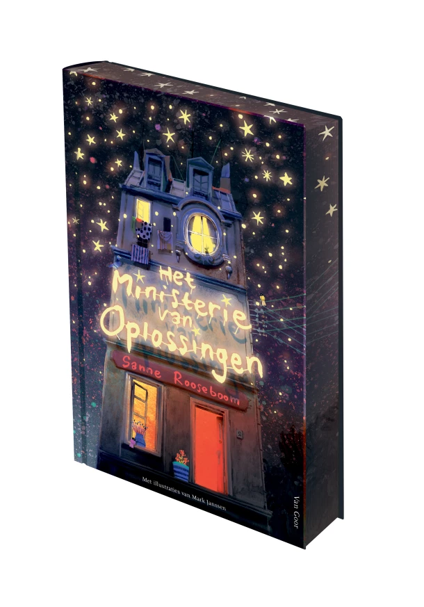 Het Ministerie van Oplossingen – Sanne Rooseboom – boek cover