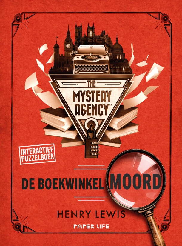 De boekwinkelmoord – Henry Lewis – boek cover