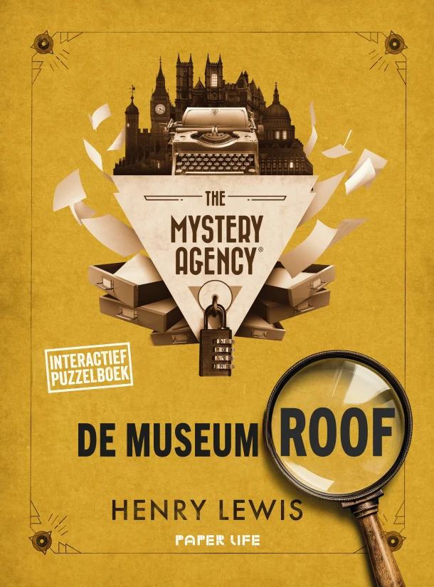 De museumroof – Henry Lewis – boek cover
