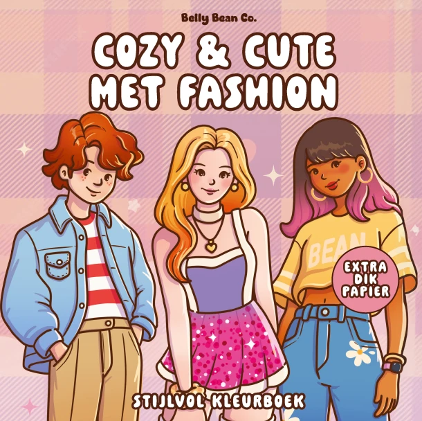 Cozy & cute met fashion – Belly Bean Co. – boek cover