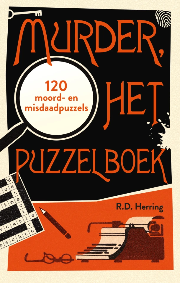 Murder, het puzzelboek – R.D. Herring – boek cover