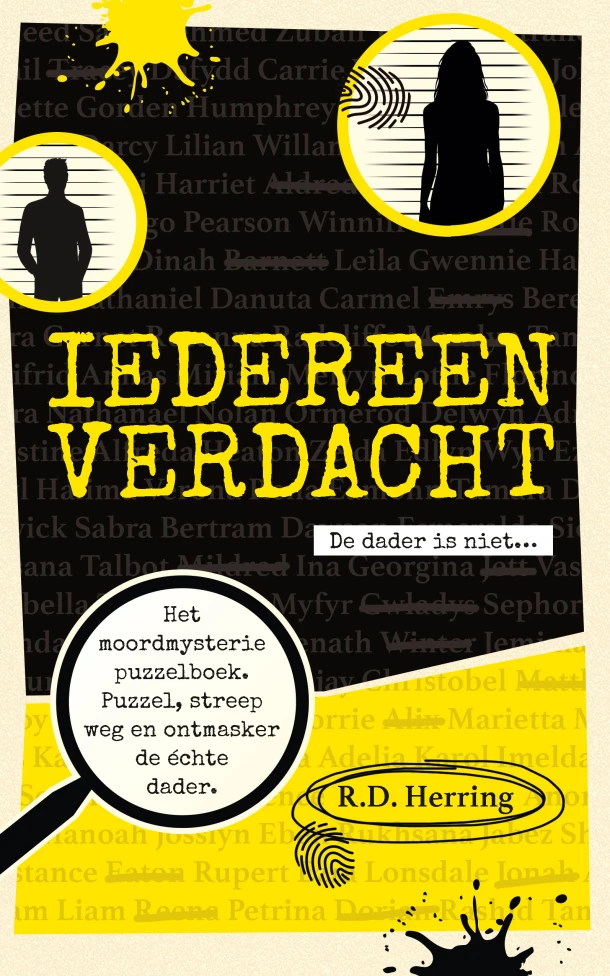 Iedereen verdacht – R.D. Herring – boek cover