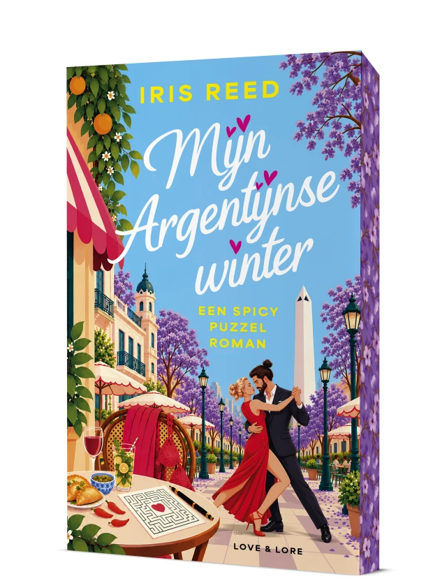 Mijn Argentijnse winter - Een spicy puzzelroman – Iris Reed – boek cover