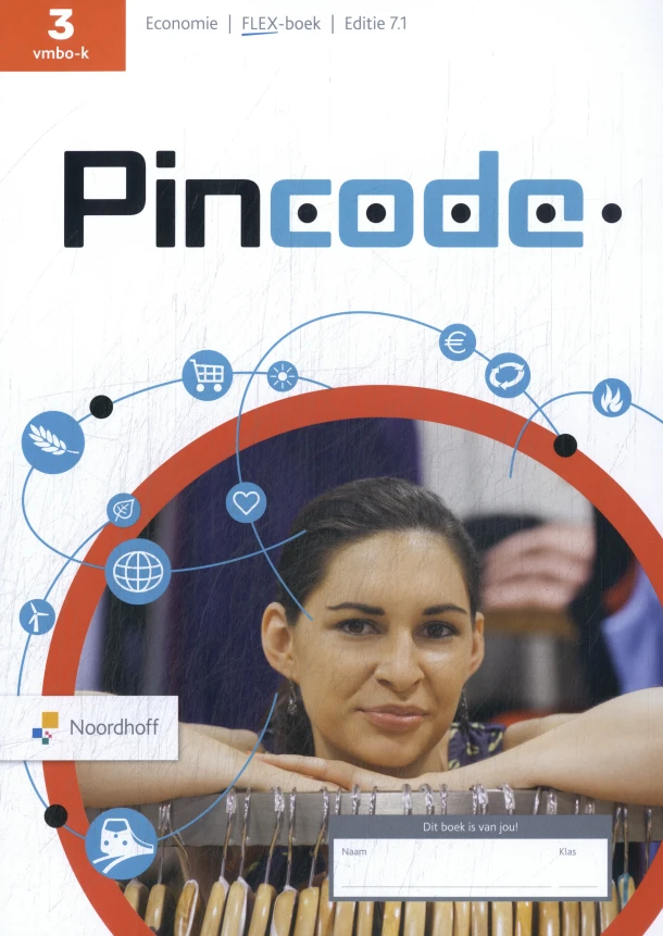 Pincode ed 7.1 vmbo-k 3 FLEX boek – boek cover