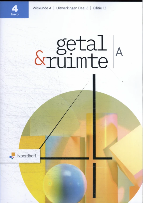 Uitwerkingenboek 2 – boek cover