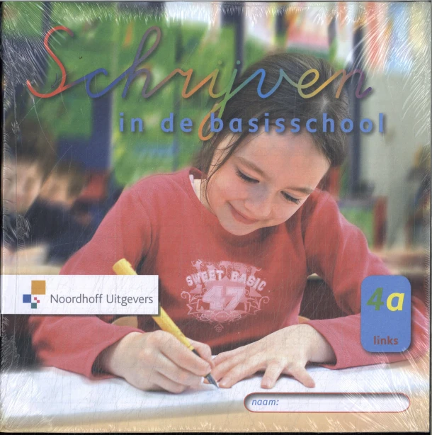 Lnkshellend schrijfschrift 4A – boek cover