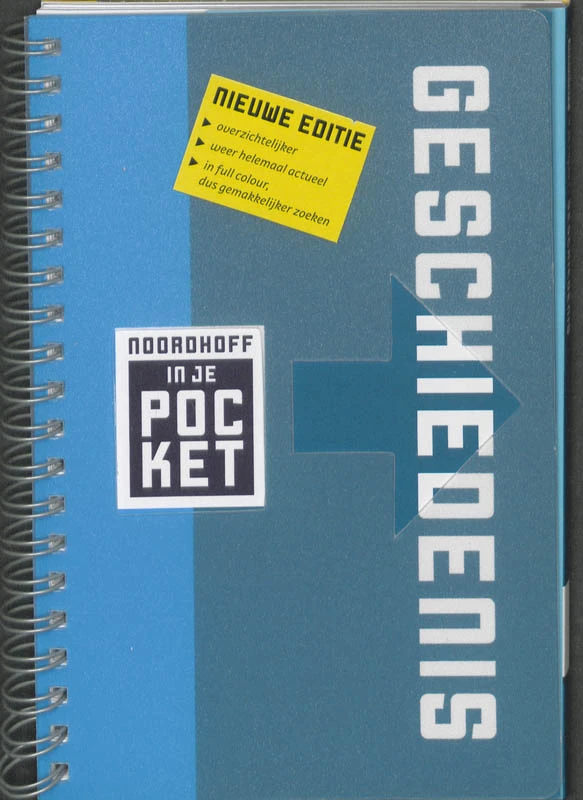 Noordhoff Geschiedenis in je pocket – T. van der Geugten – boek cover