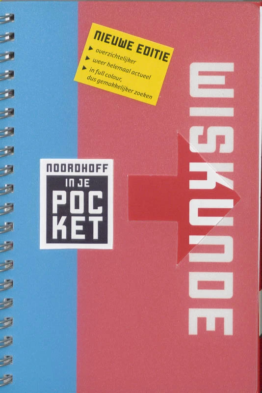 Noordhoff Wiskunde in je pocket – E. Broekema – boek cover
