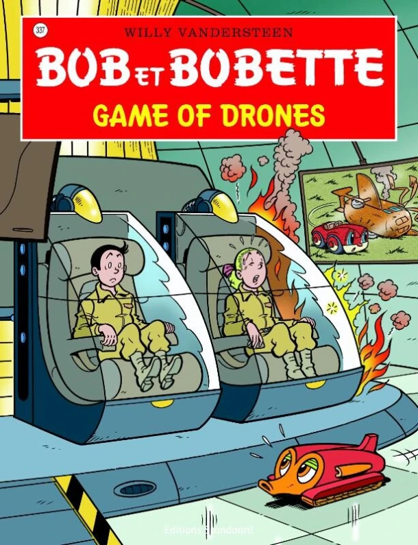 Game of drones – Willy Vandersteen – boek cover