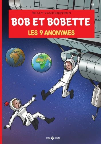Les 9 anonymes – Willy Vandersteen – boek cover