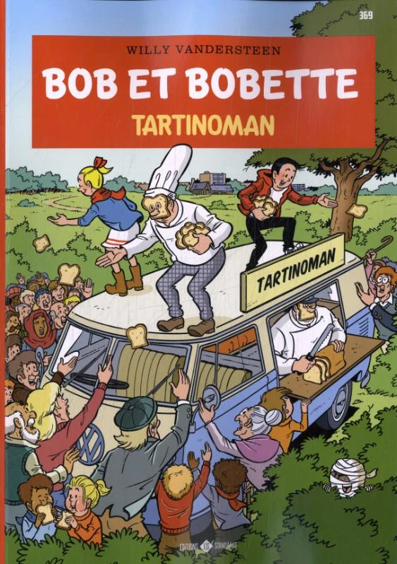 Tartinoman – Willy Vandersteen – boek cover