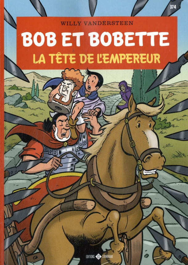 La tête de l¿empereur – Willy Vandersteen – boek cover