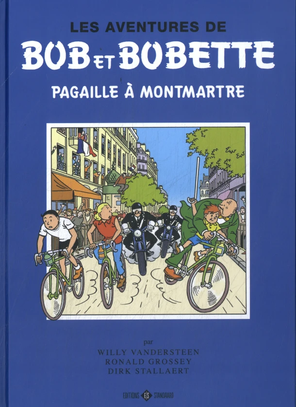 Pagaille à Montmartre – Willy Vandersteen – boek cover