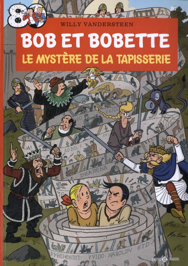 Le mystère de la tapisserie – Willy Vandersteen – boek cover