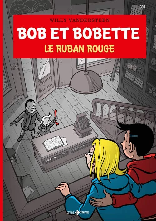 Le Ruban rouge – Willy Vandersteen – boek cover