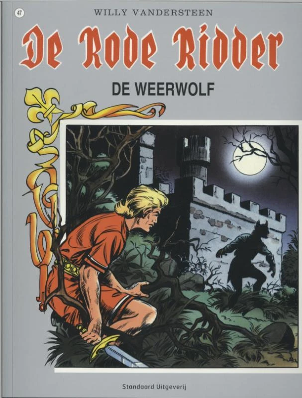 De weerwolf – Willy Vandersteen – boek cover