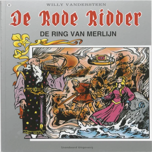 De ring van Merlijn – Willy Vandersteen – boek cover