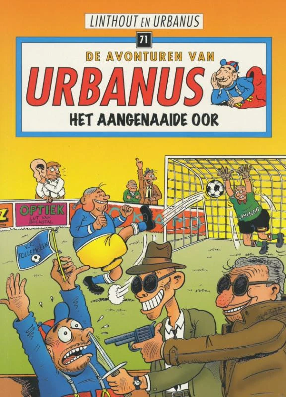 Het aangenaaide oor – Urbanus – boek cover